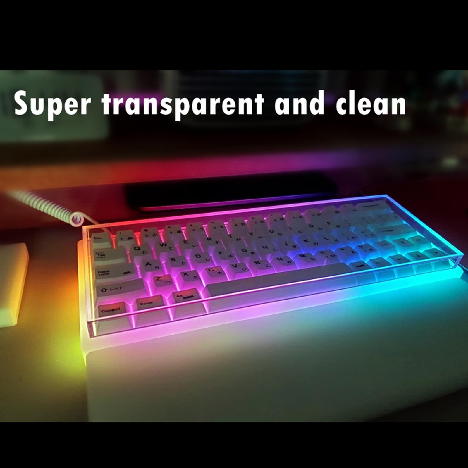 108 キーキーボードダストカバーアクリル透明高性能フィルム - Gaming Accessories Aesthetic のレビューと価格