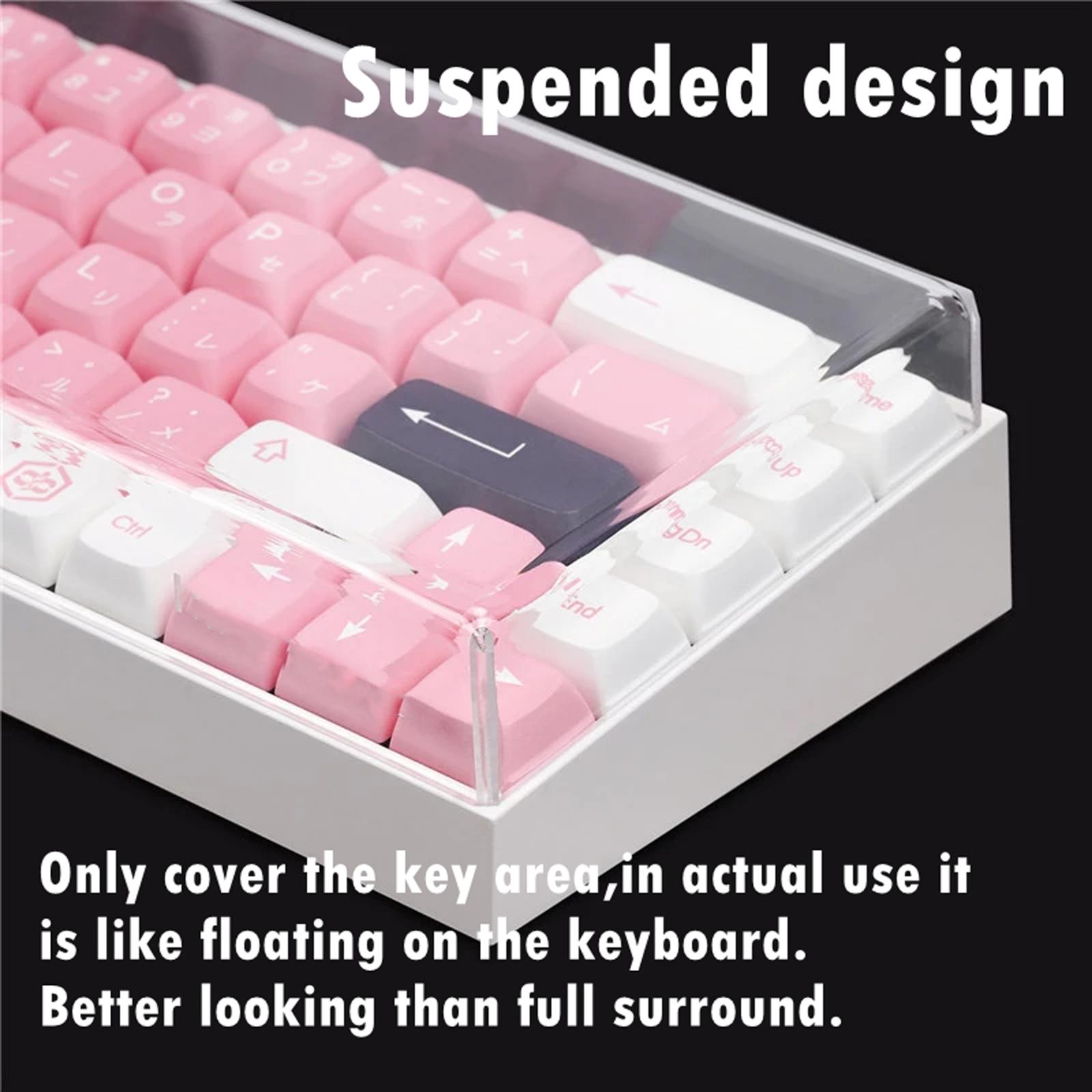 108 キーキーボードダストカバーアクリル透明高性能フィルム - Gaming Accessories Aesthetic のレビューと価格