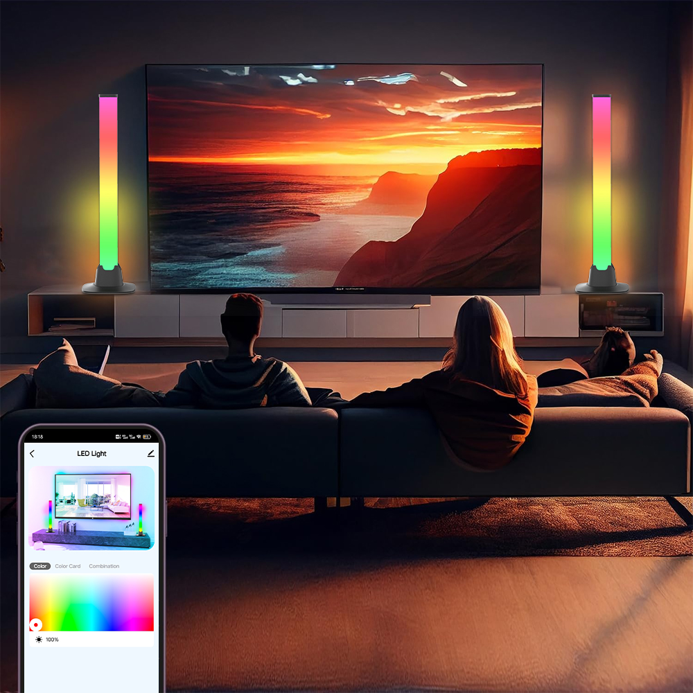 テレビの背面に取り付ける、Tuya Wi-Fi対応のRGB  - Accessories For Your Gaming Room のレビューと価格