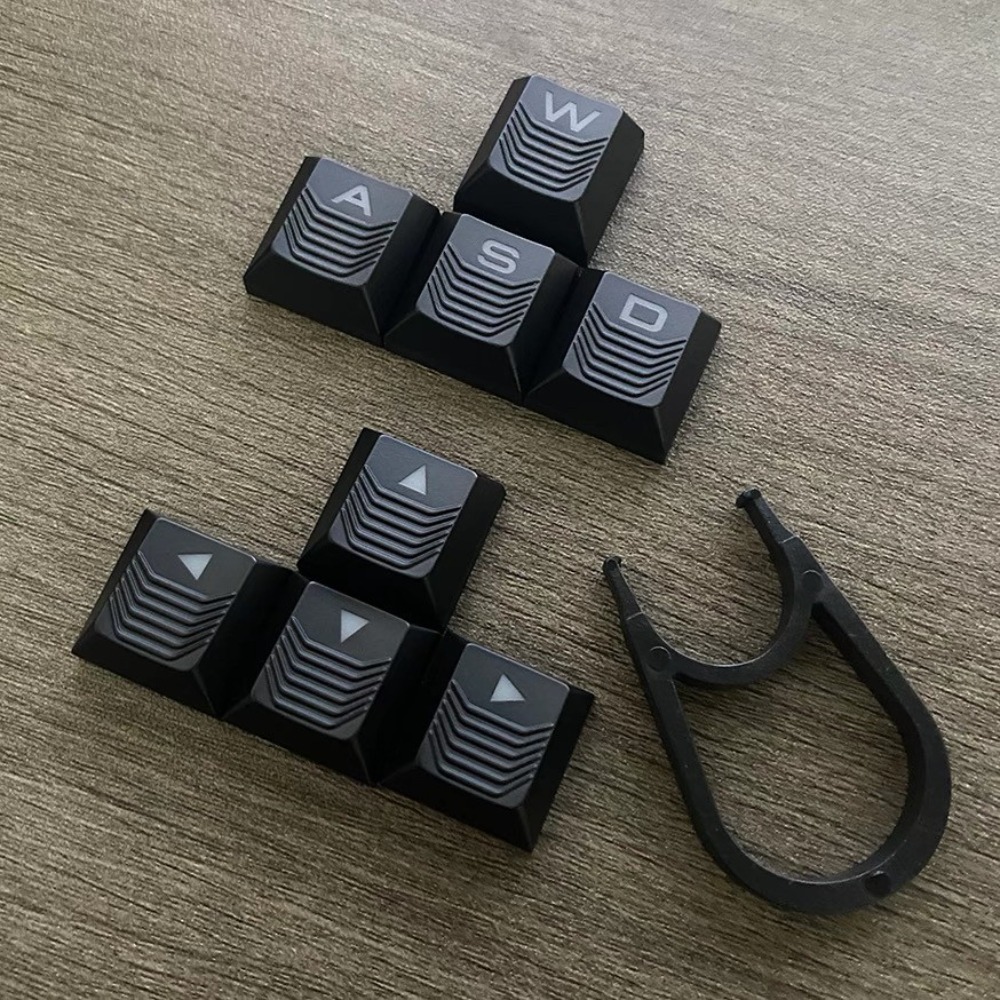 WASDと矢印キー用の半透明キーキャップは、夜間ゲーム時のタ - Gaming Accessories Aesthetic のレビューと価格